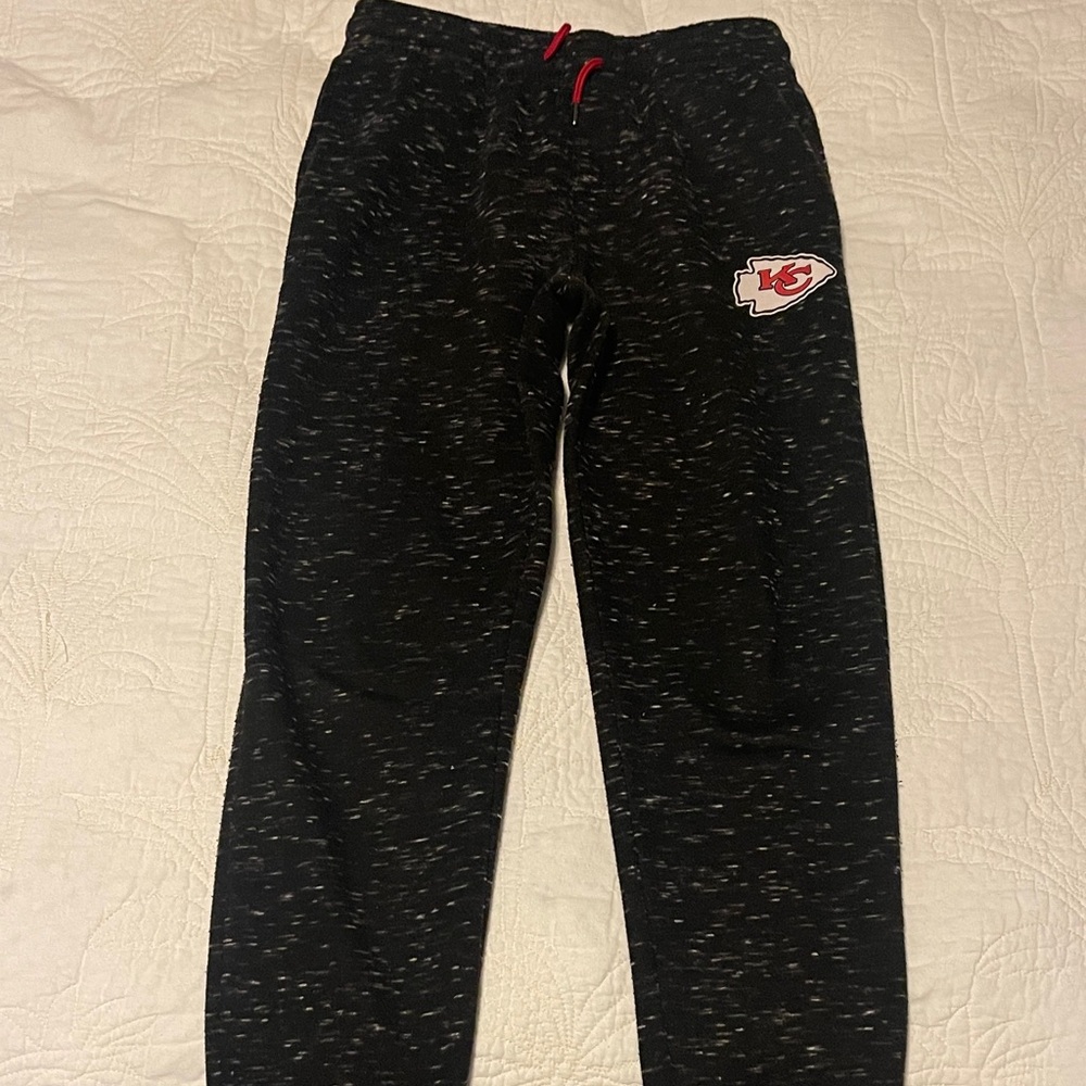 Kids Kansas City Chiefs Black Joggers